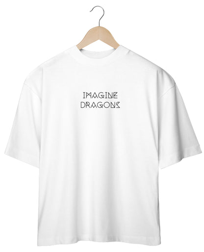 “Camiseta Oversized Unissex Imagine Dragons”