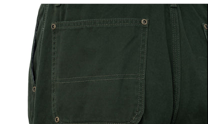 Calça Cargo Jeans Masculina Loose American Style