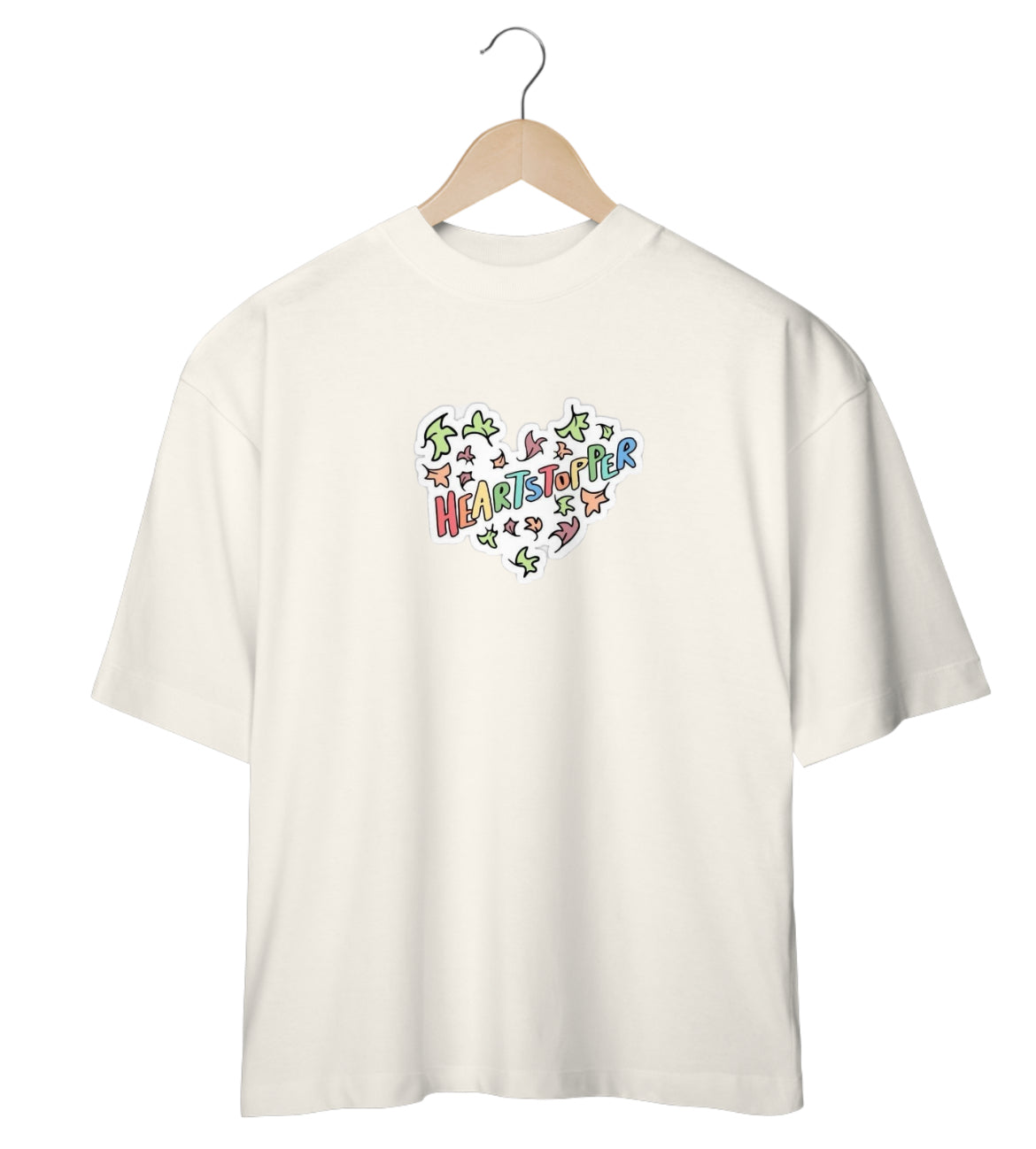 Camiseta Oversized Heartstopper