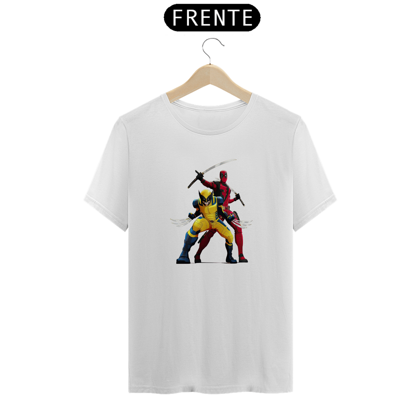 “Camiseta Masculina DeadPool&Wolverine”