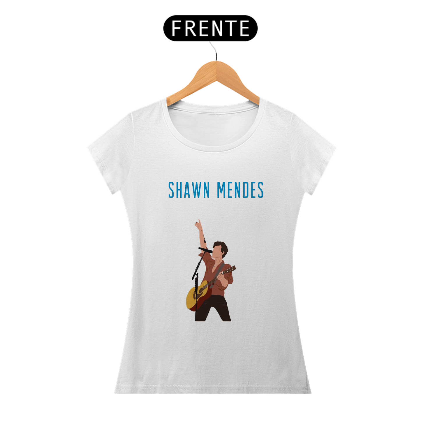 “Camiseta Feminina Shawn Mendes”