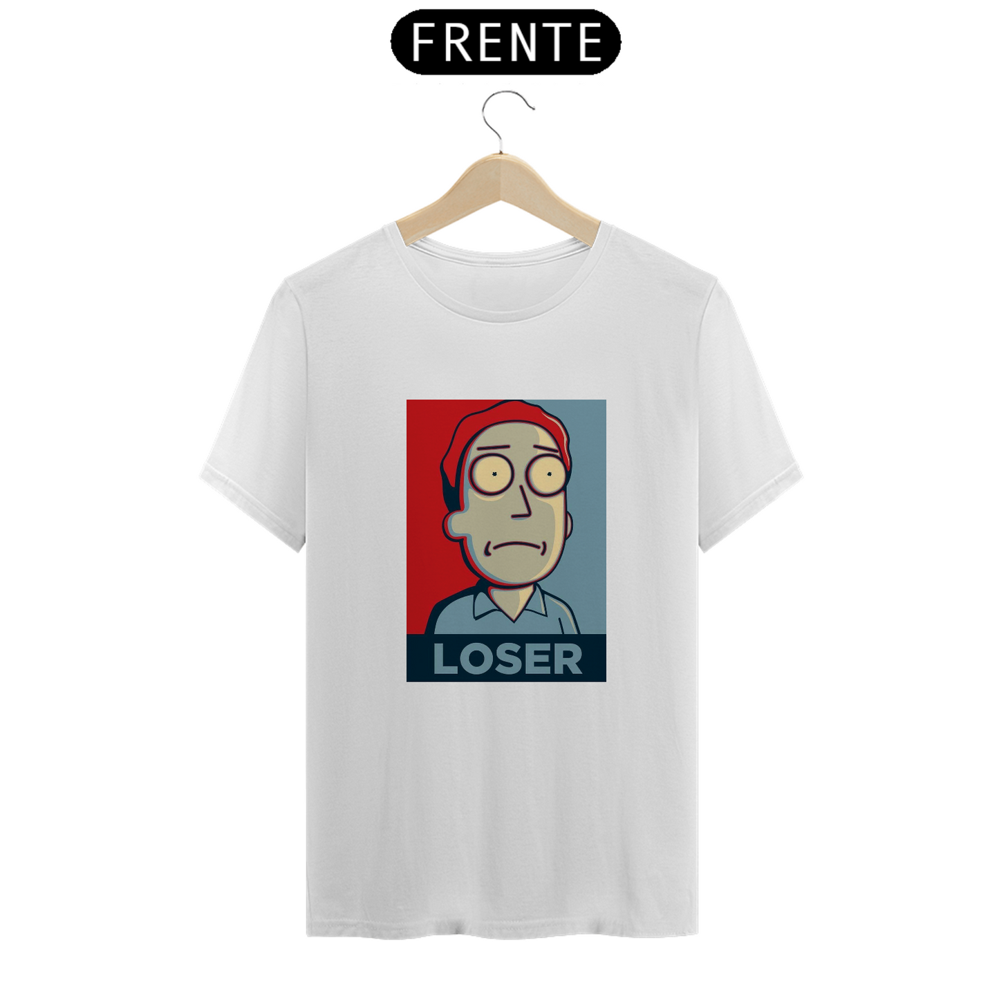 “Camiseta Masculina Rick&Morty 
Loser”