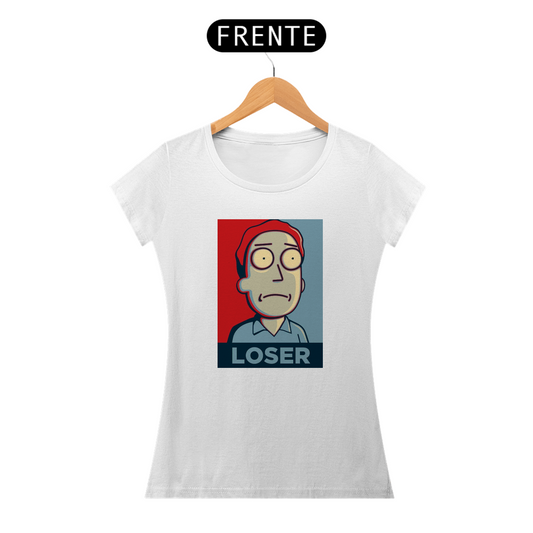 “Camiseta Feminina Rick&Morty Loser”