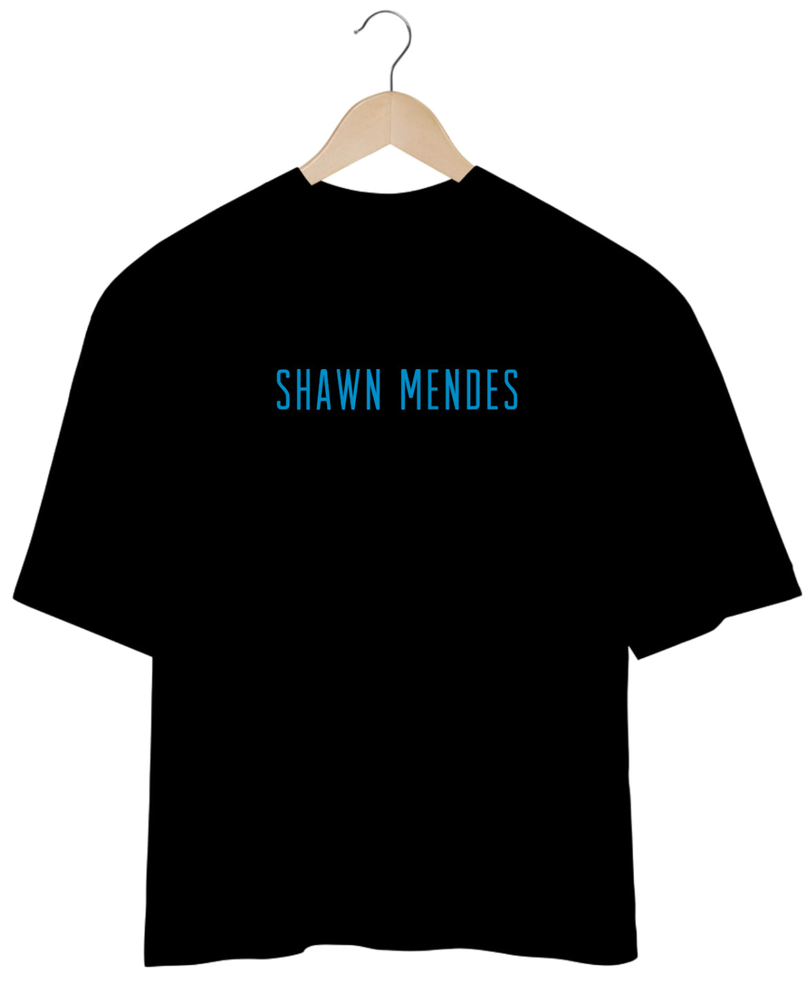 “Camiseta Oversized Unissex Shawn Mendes Frente&Costas”