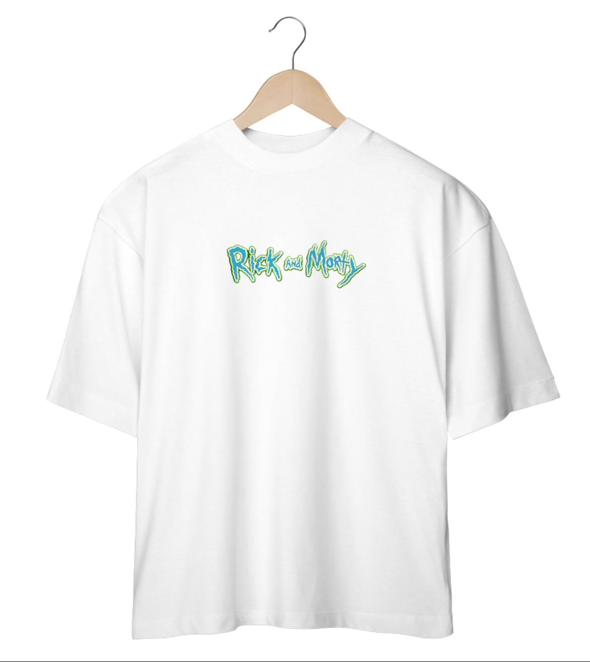 “Camiseta Oversized Unisex Rick&Morty”