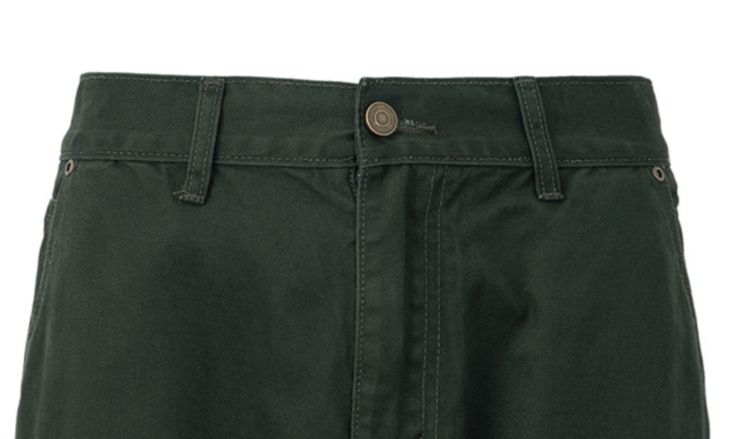 Calça Cargo Jeans Masculina Loose American Style