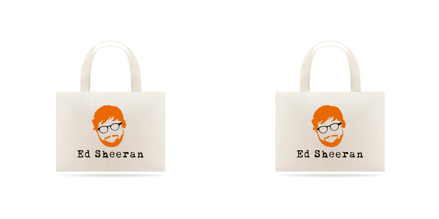 “Ecobag Ed Sheeran Frente&Verso”