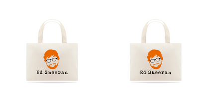 “Ecobag Ed Sheeran Frente&Verso”