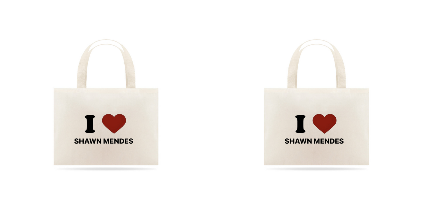 “Ecobag Shawn Mendes Frente&Verso”