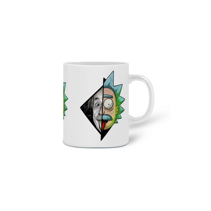 “Caneca Rick&Morty Rick&Einstein”