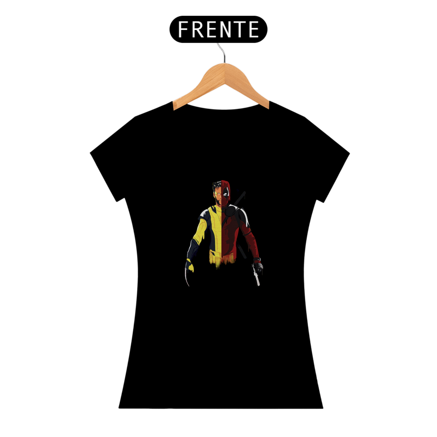 “Camiseta Feminina DeadPool&Wolverine”