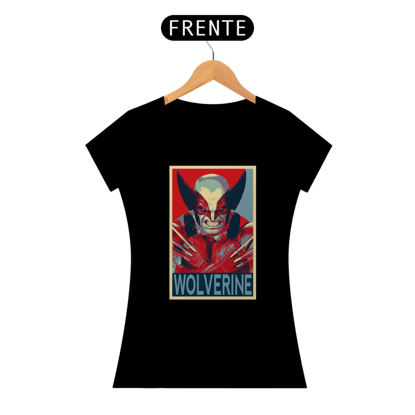 “Camiseta Feminina Wolverine”