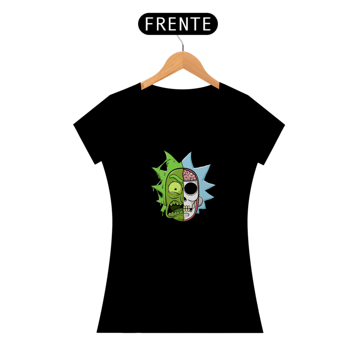 “Camiseta Feminina Rick&Morty Versão Rick”