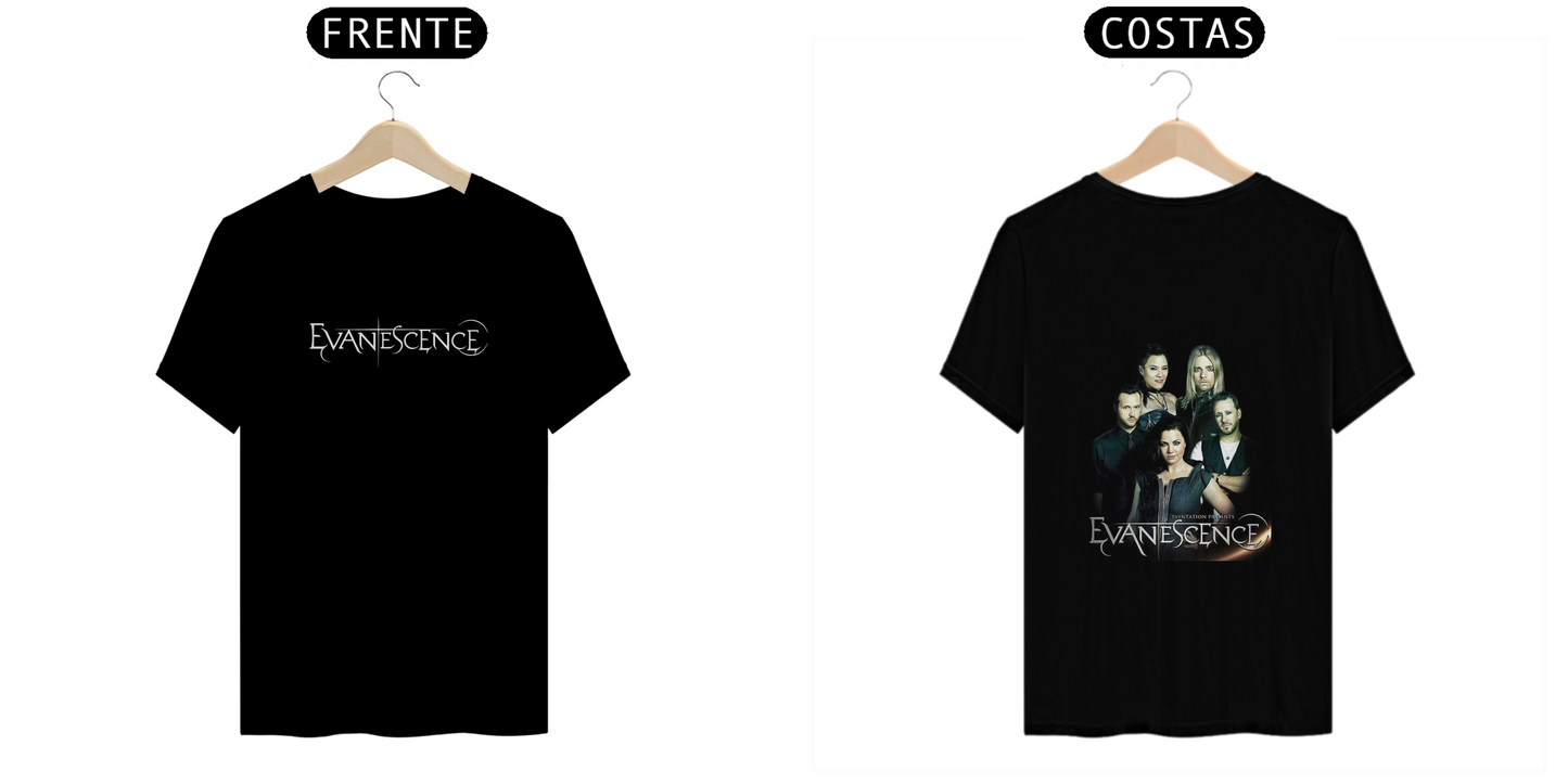 “Camiseta Masculina Evanescence”