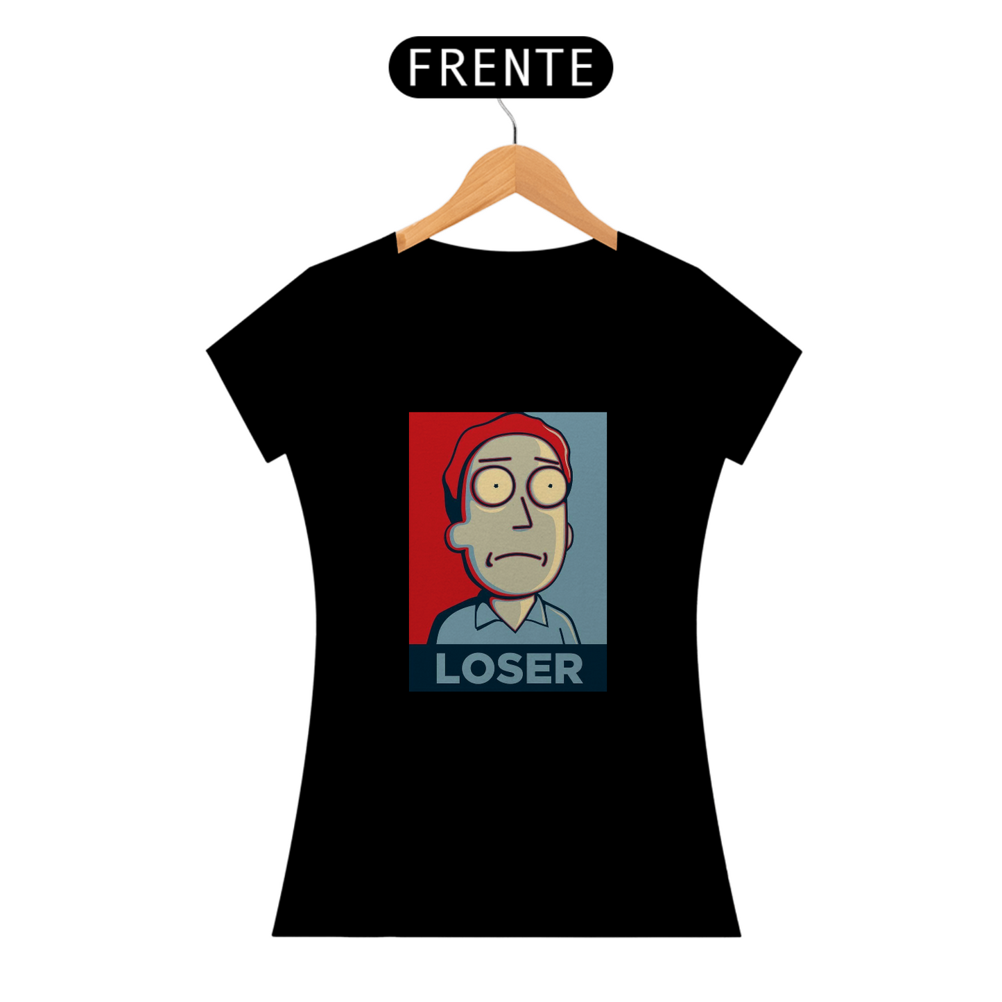 “Camiseta Feminina Rick&Morty Loser”