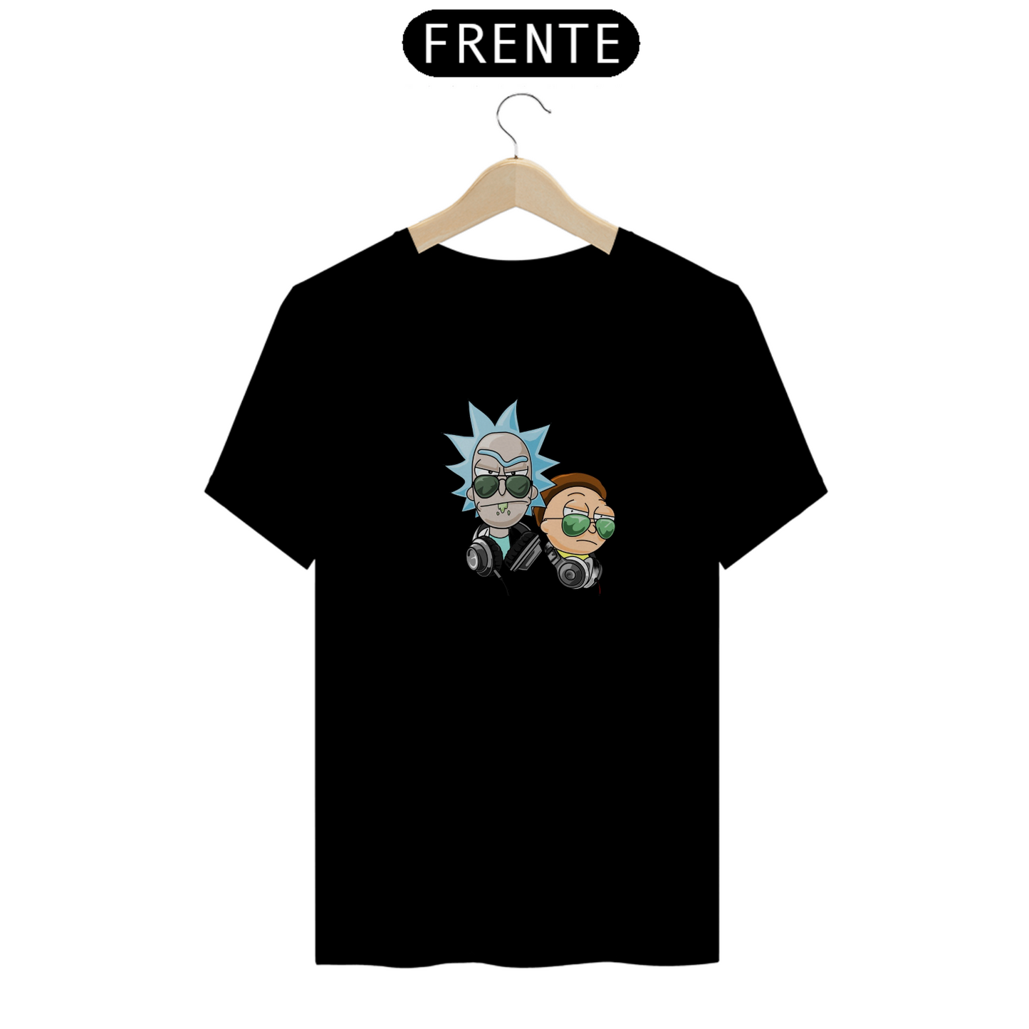 “Camiseta Masculina Rick and morty”