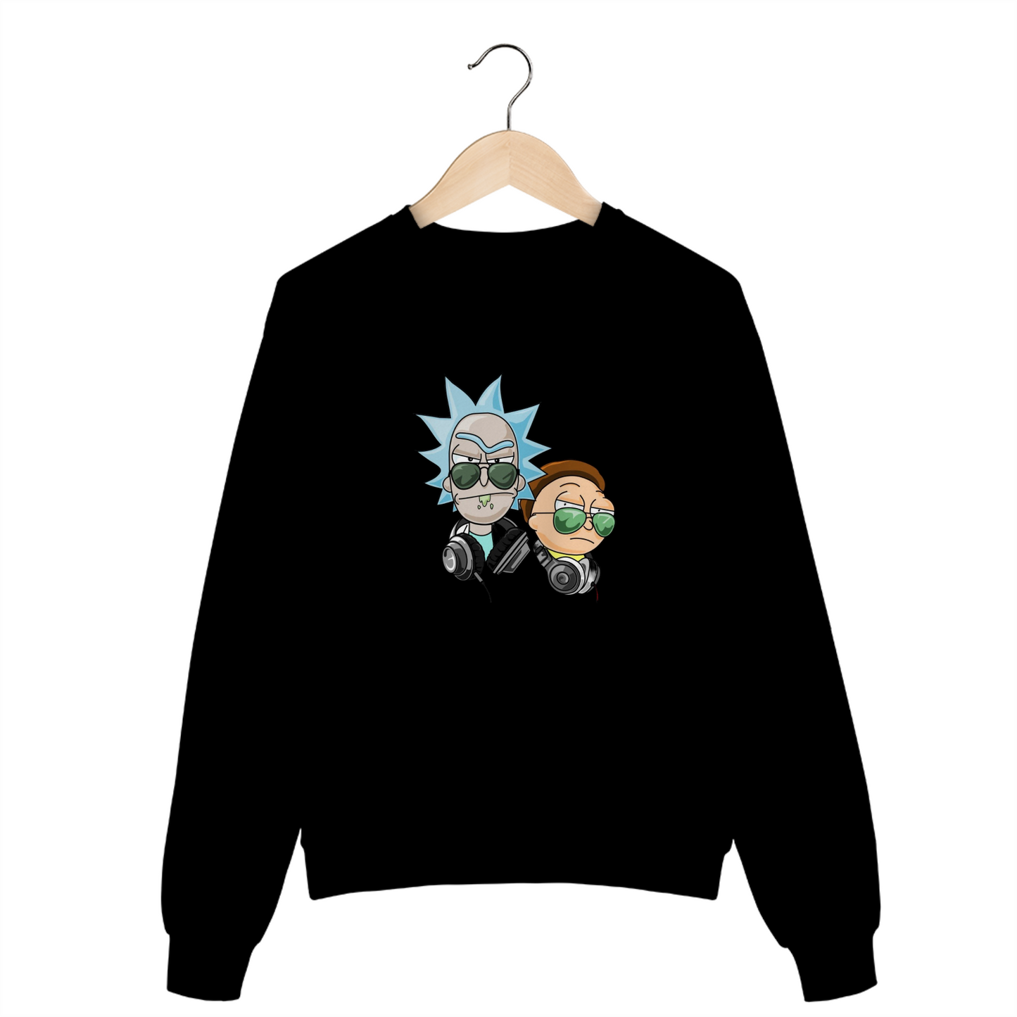 “Moletom Fechado Unisex Rick&Morty”