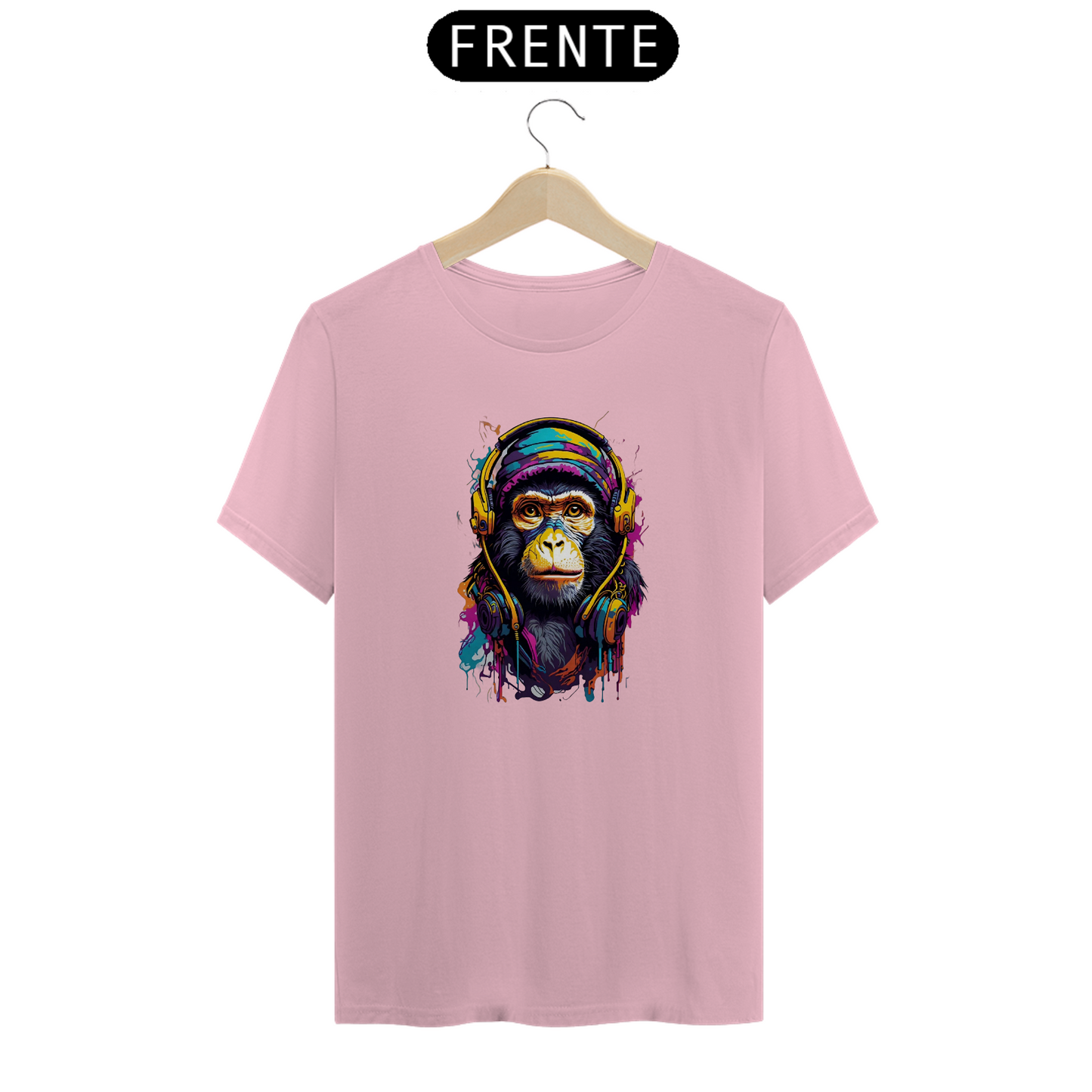 "Camiseta Premium Masculina IA Monkey”