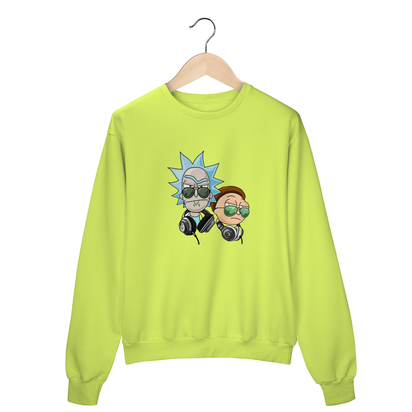 “Moletom Fechado Unisex Rick&Morty”