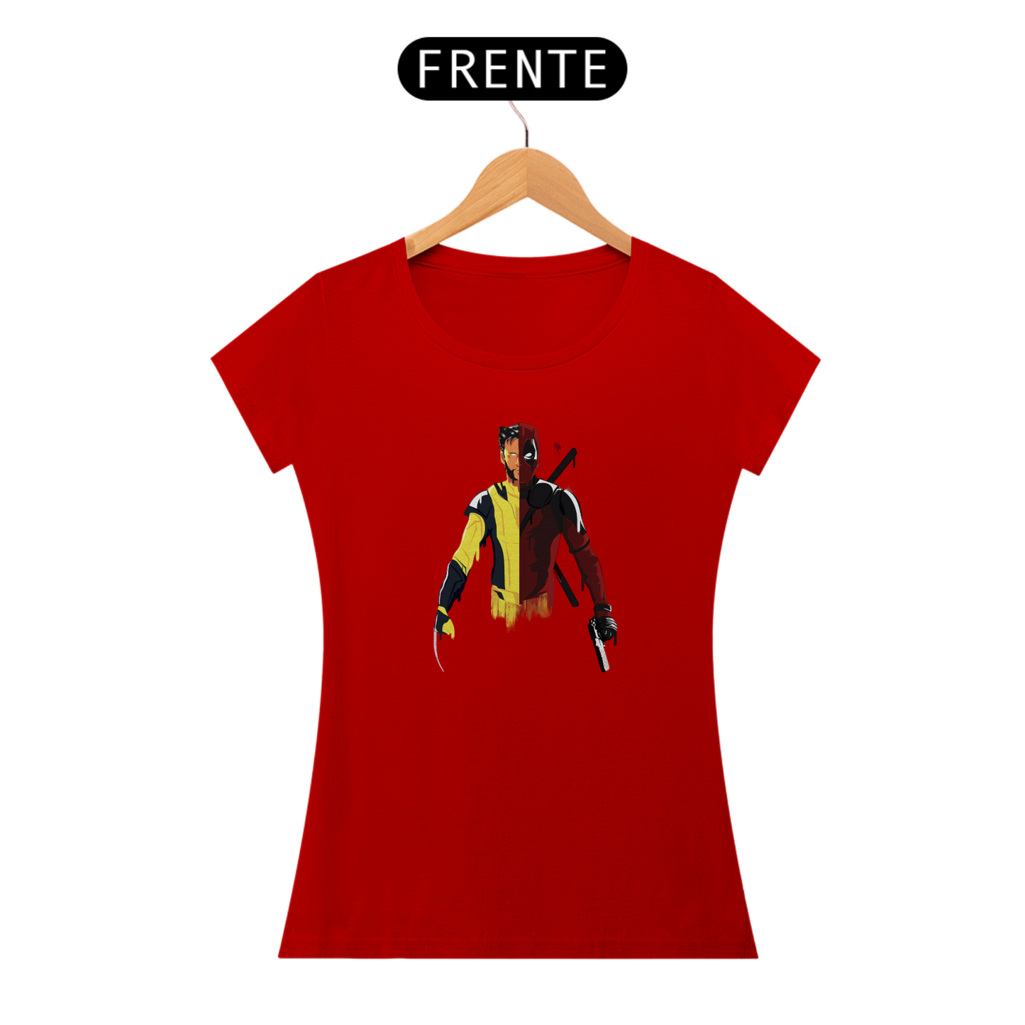 “Camiseta Feminina DeadPool&Wolverine”