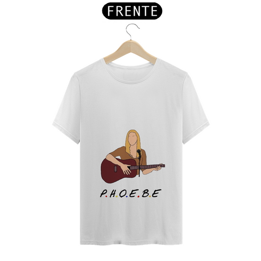 Camiseta Essencial Premium Unissex 100% Algodão. “Friends, Phoebe”