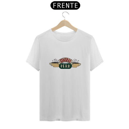 Camiseta Essencial Premium Unissex 100% Algodão. “Central Perk” Friends