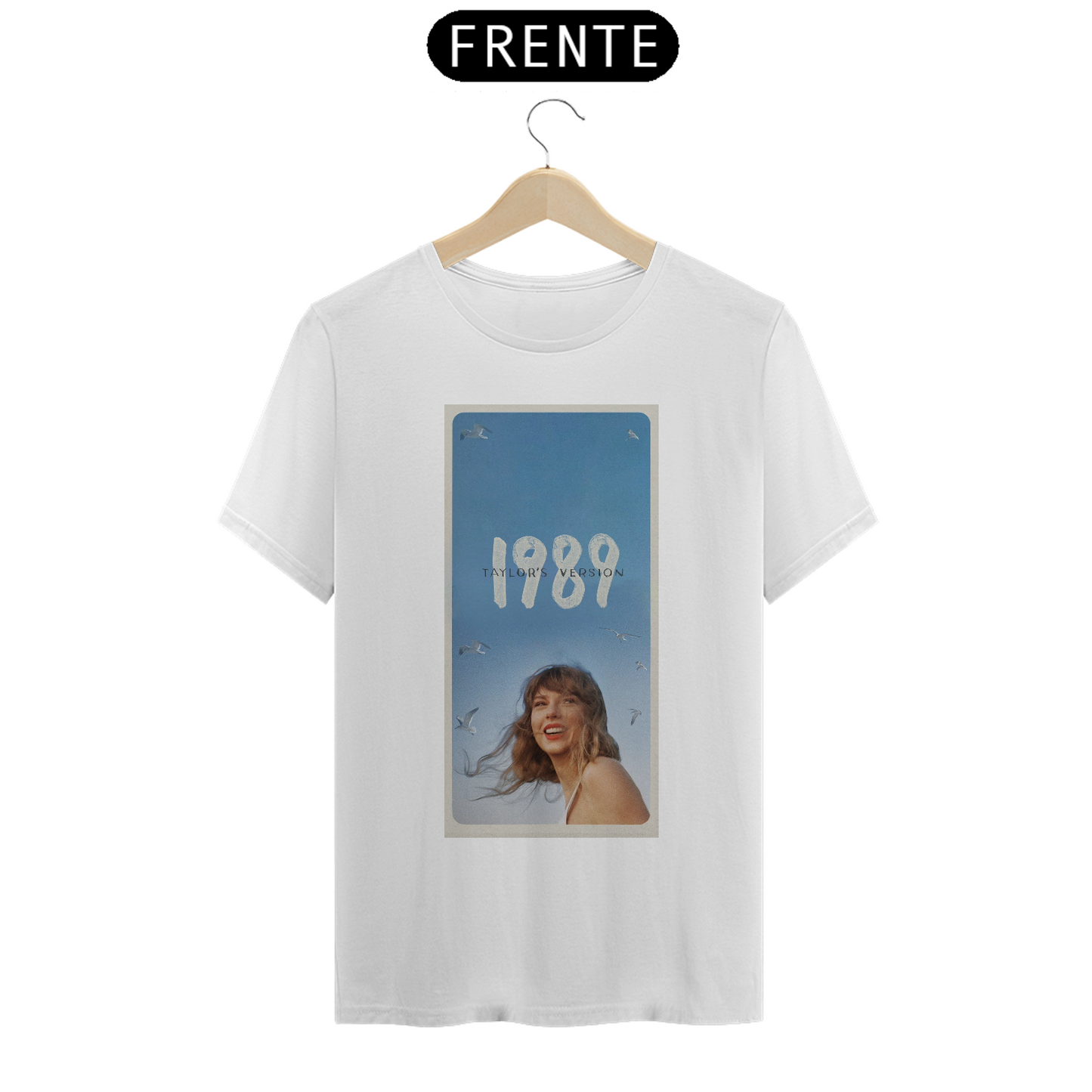 Camiseta Essencial Premium Unissex 100% Algodão. Taylor Swift