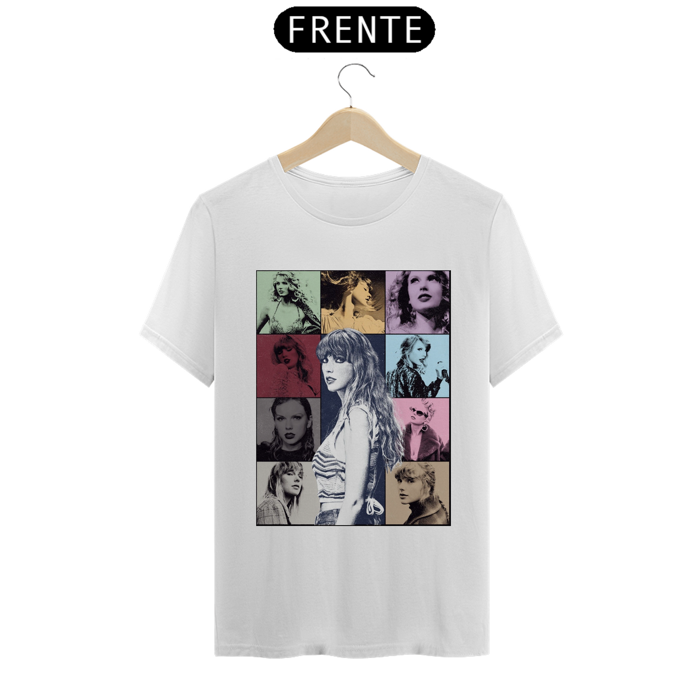 Camiseta Essencial Premium Unissex 100% Algodão. Taylor Swift