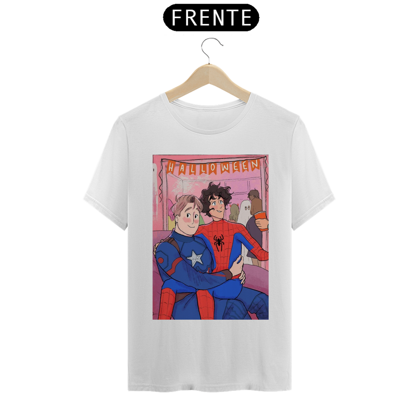 Camiseta Heartstopper Quality Unissex 100% Algodão. Nick&Charlie Marvel