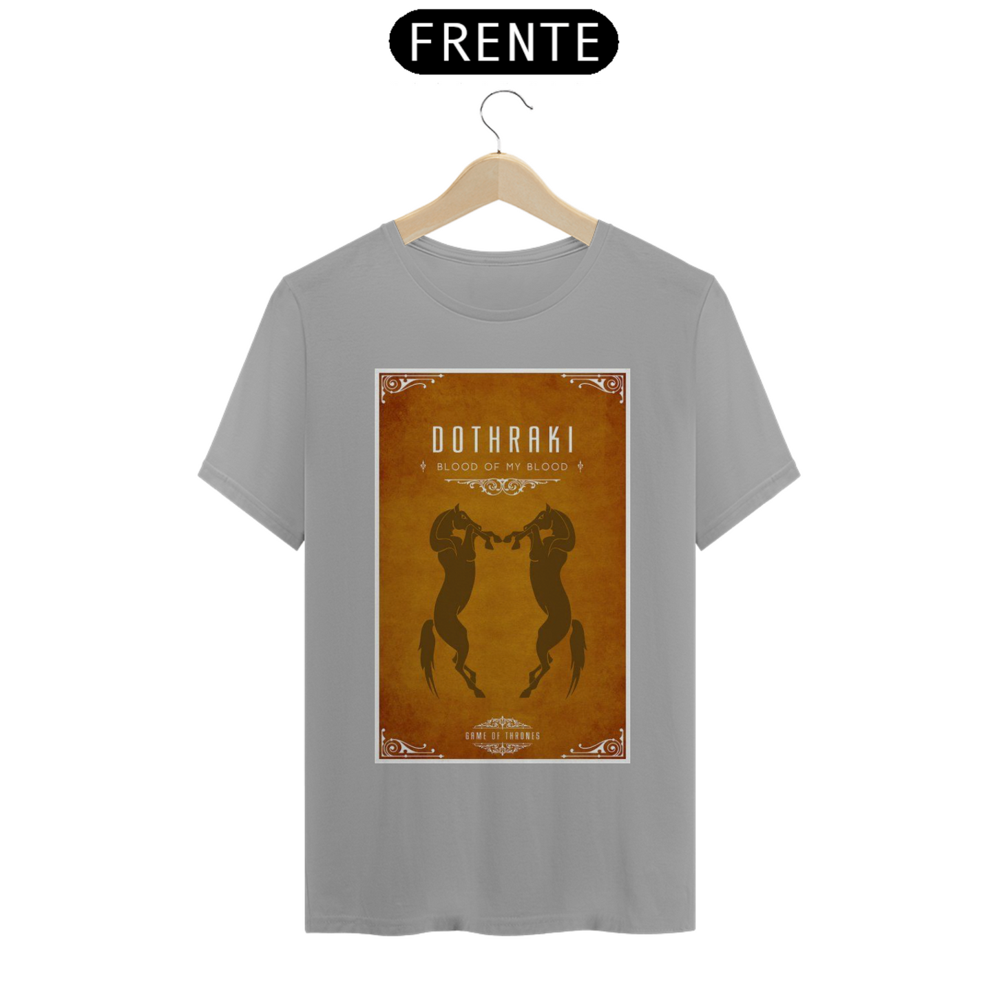 Camiseta Game of Thrones Quality Unissex 100% Algodão. Dothraki