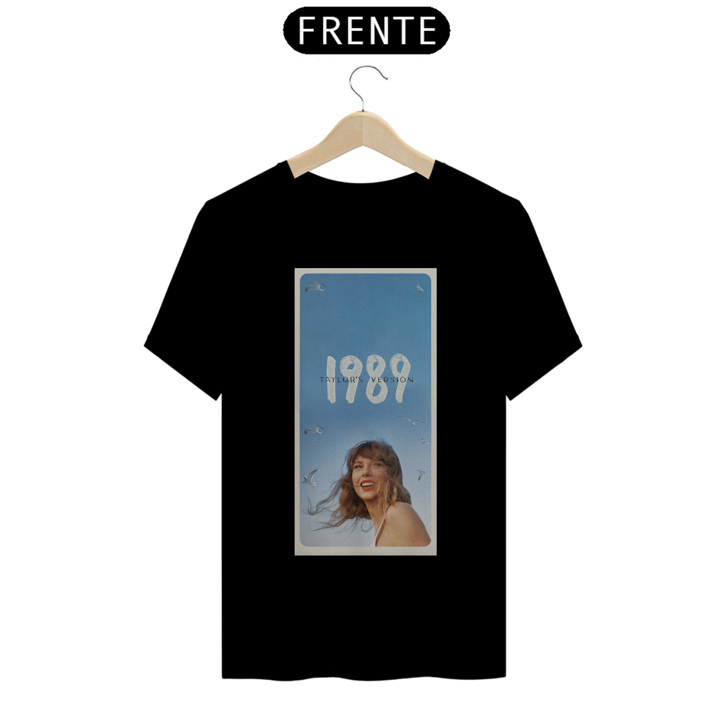 Camiseta Essencial Premium Unissex 100% Algodão. Taylor Swift