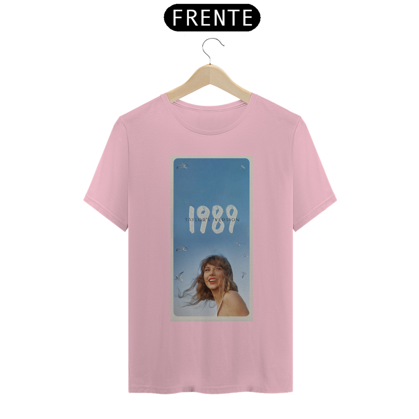 Camiseta Essencial Premium Unissex 100% Algodão. Taylor Swift